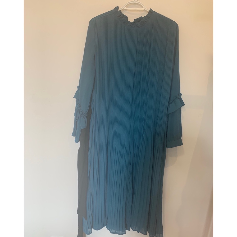Zara Pleated Wide leg Jumpsuit
